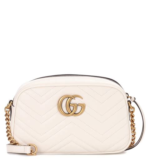 gucci marmont belt bag white|gucci marmont suede bag.